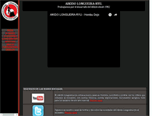 Tablet Screenshot of aikido-longueira.com